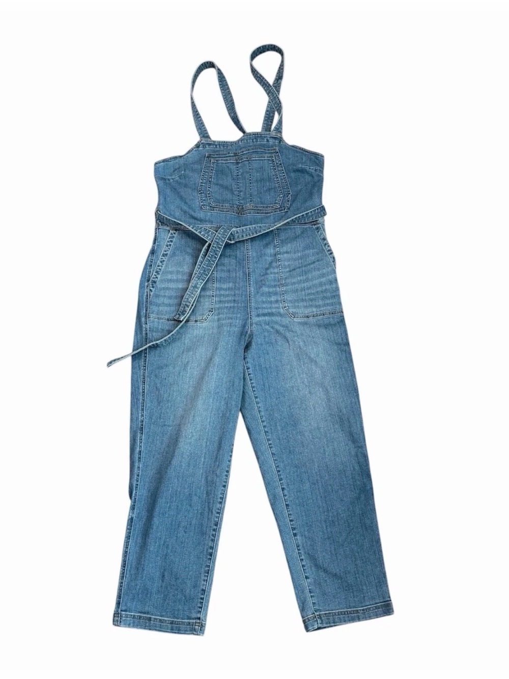 Women's Denim Overalls Jumpsuit